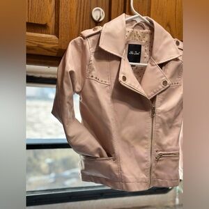 Me Jane Blush Pink Coat with Star Lining